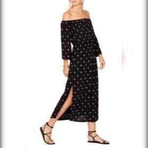 Amuse Society Cruz Cruz Off The Shoulder Dress Black